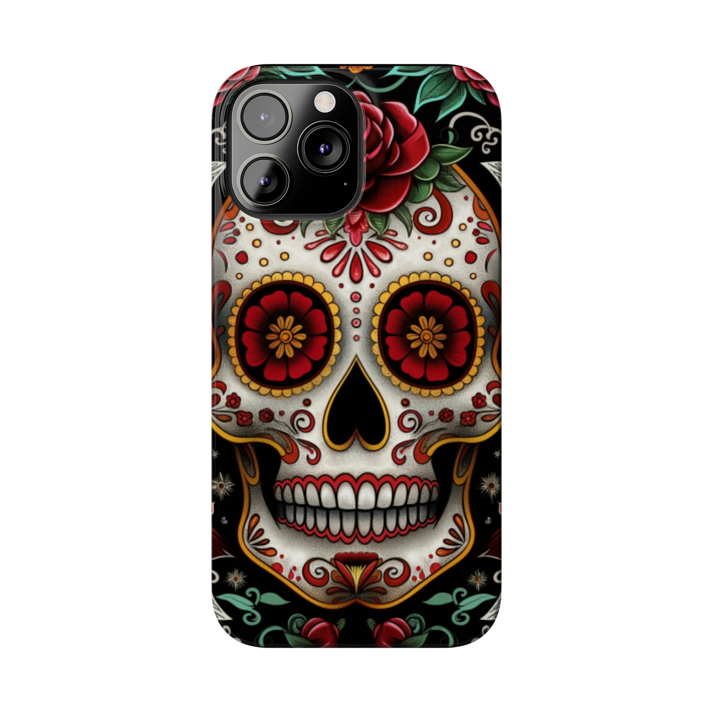 Slim Phone Cases - Sugar Skulls