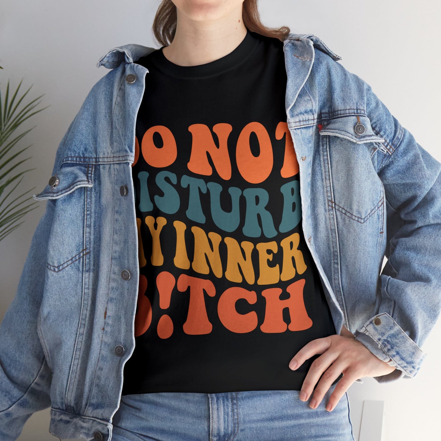 Unisex Heavy Cotton Tee - Do not disturb