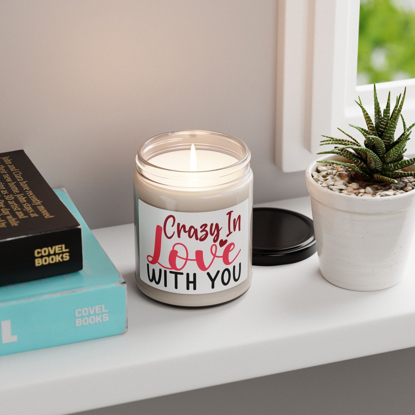 Scented Soy Candle, 9oz - Crazy in Love with you