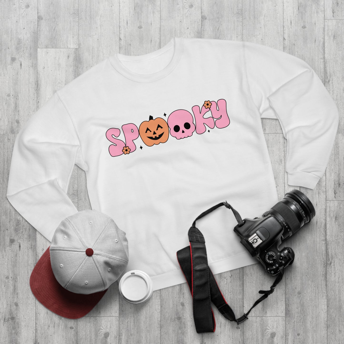 Unisex Crew Neck Sweatshirt (EU) - Spooky