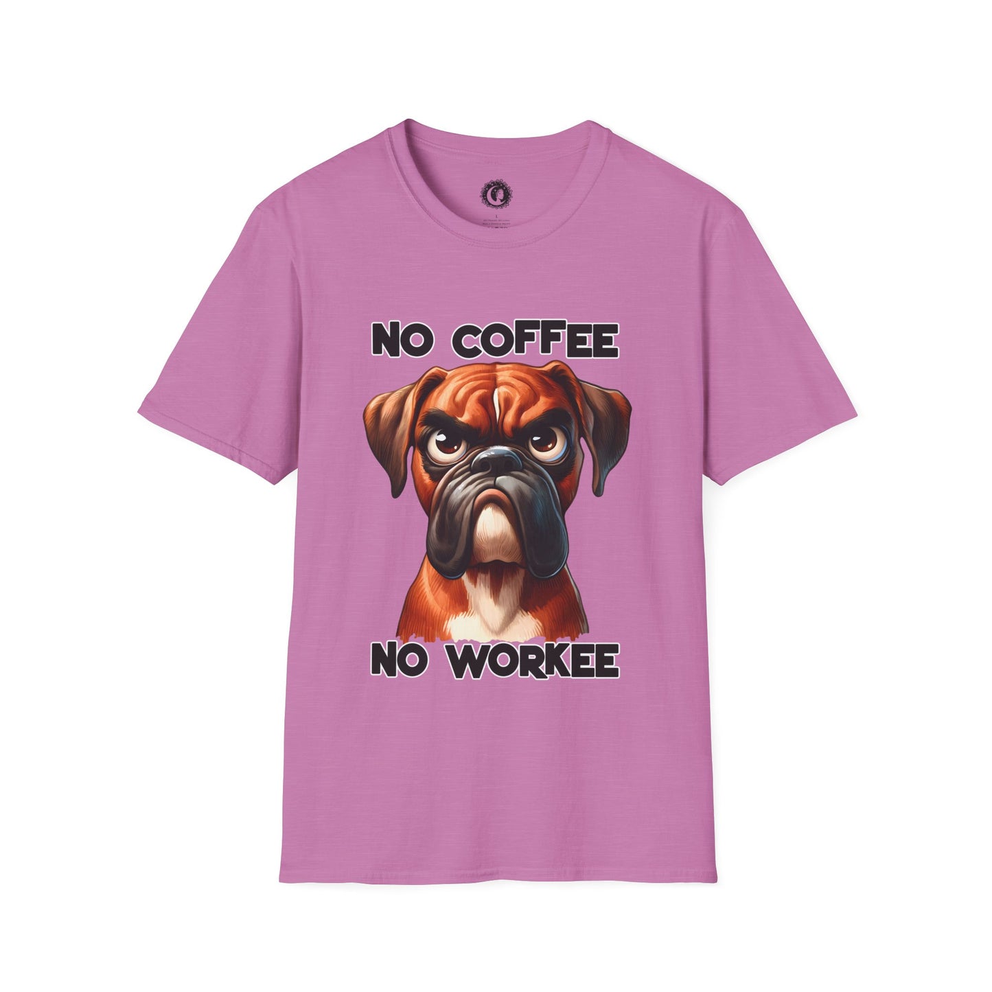 Unisex Softstyle T-Shirt - No Coffee No Workie