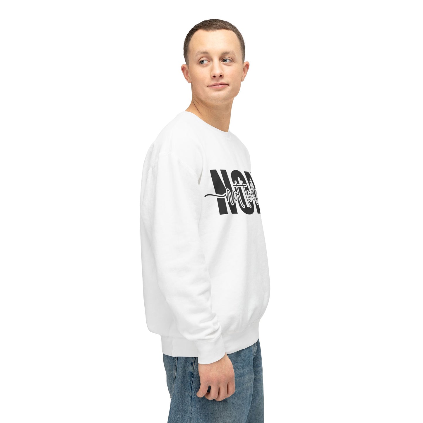 Unisex Lightweight Crewneck Sweatshirt - Nope...not today