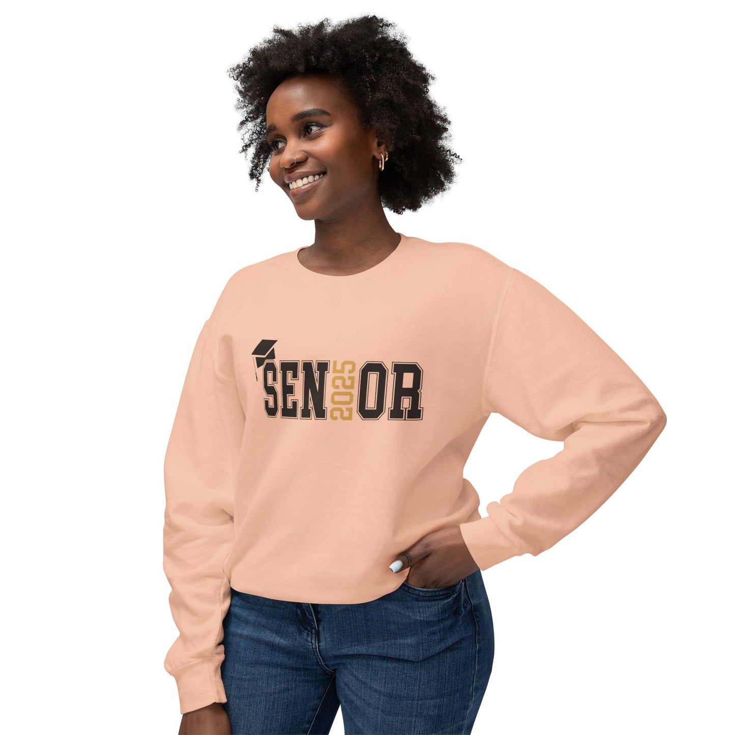 Unisex Lightweight Crewneck Sweatshirt - Senior 2025