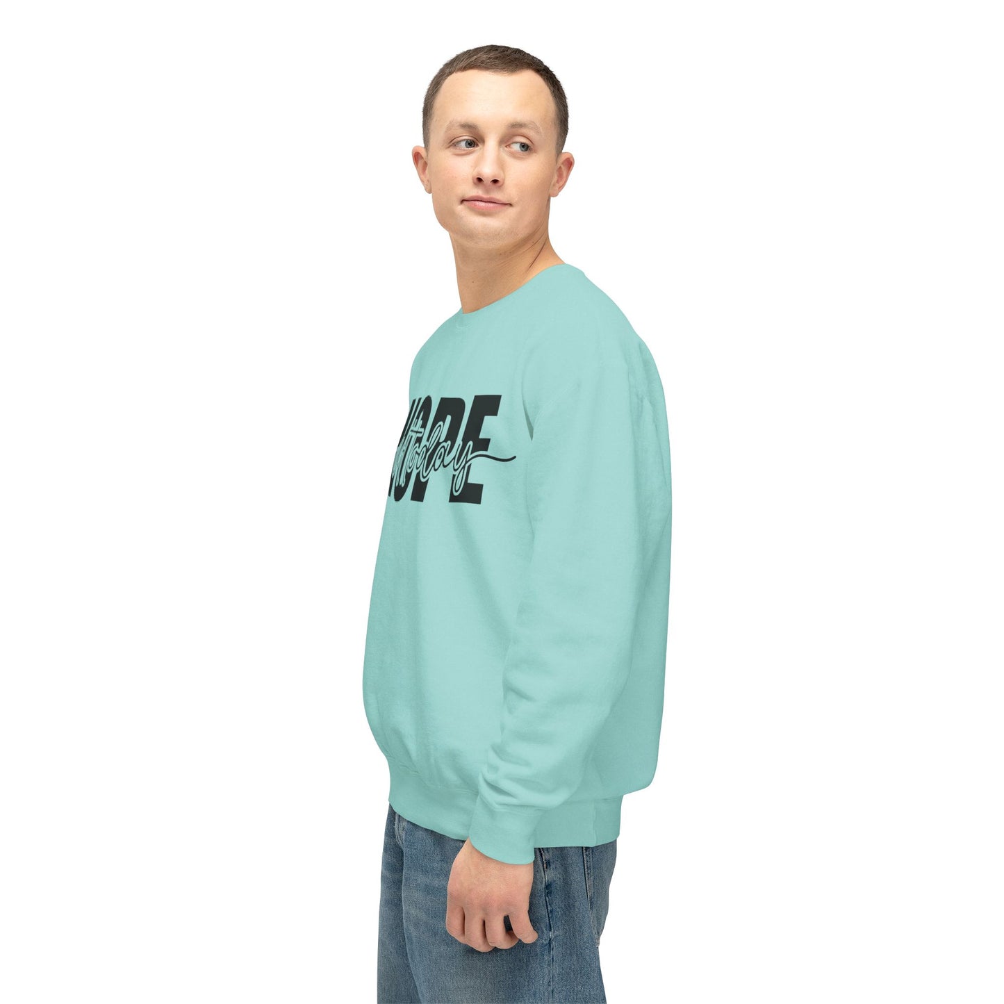 Unisex Lightweight Crewneck Sweatshirt - Nope...not today