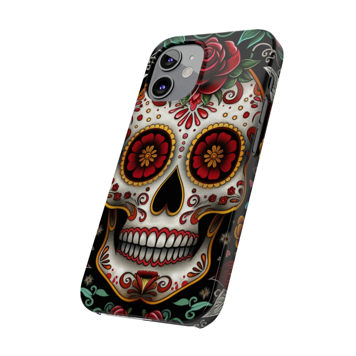 Slim Phone Cases - Sugar Skulls