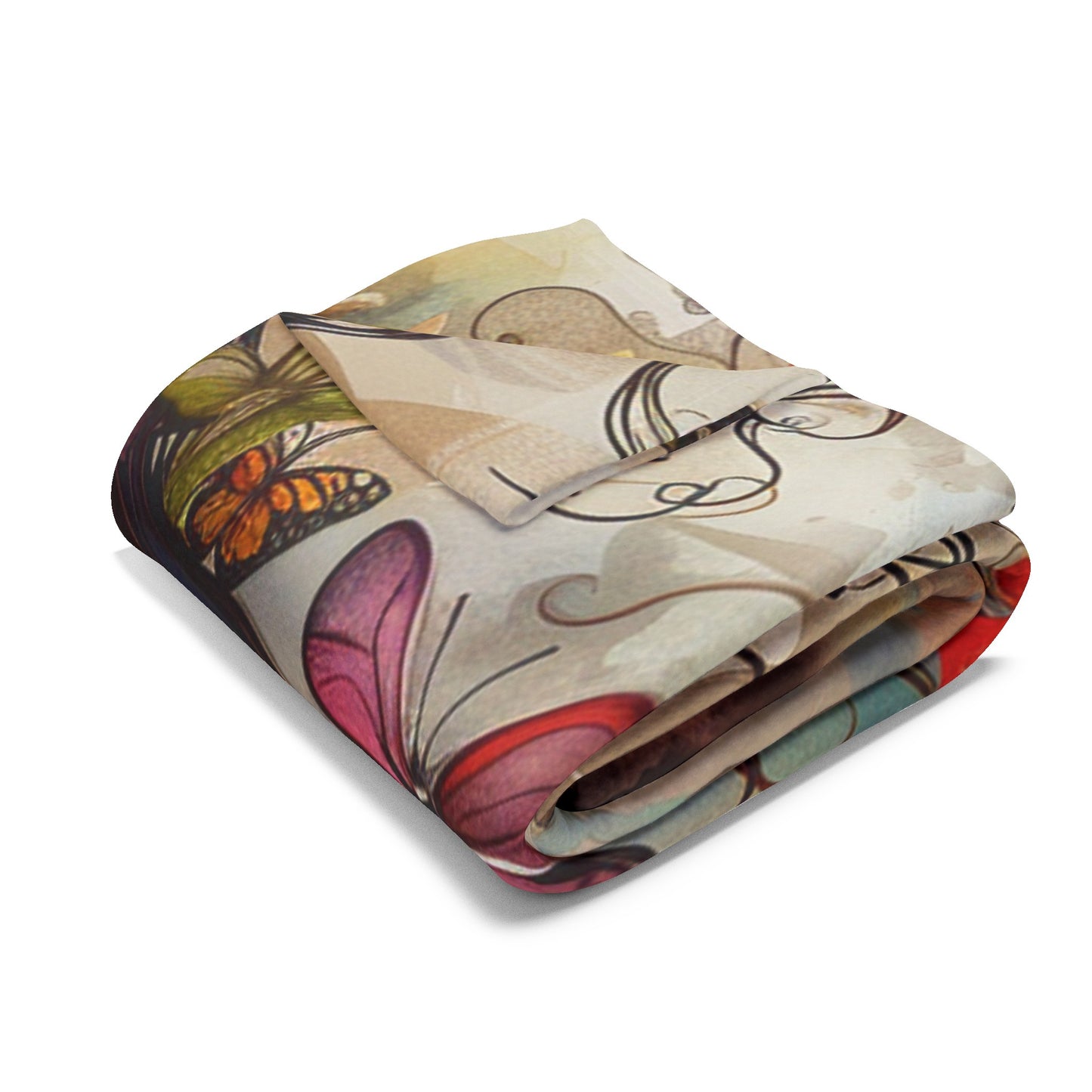 Arctic Fleece Blanket - Beautiful Woman