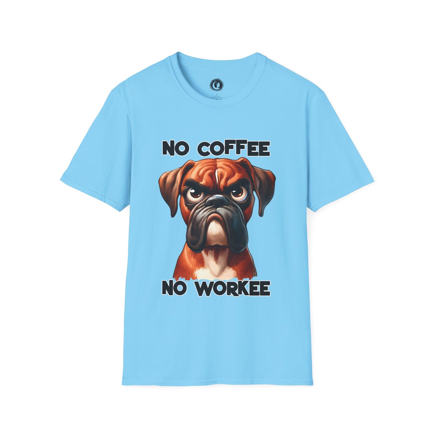 Unisex Softstyle T-Shirt - No Coffee No Workie