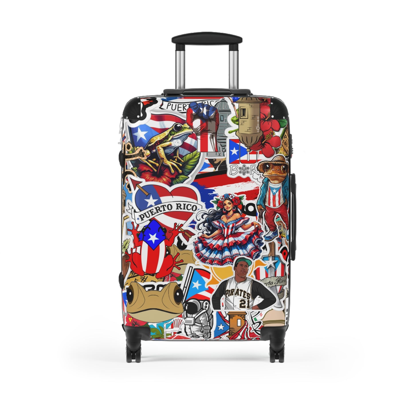 Suitcase - Puerto Rico Pride Luggage