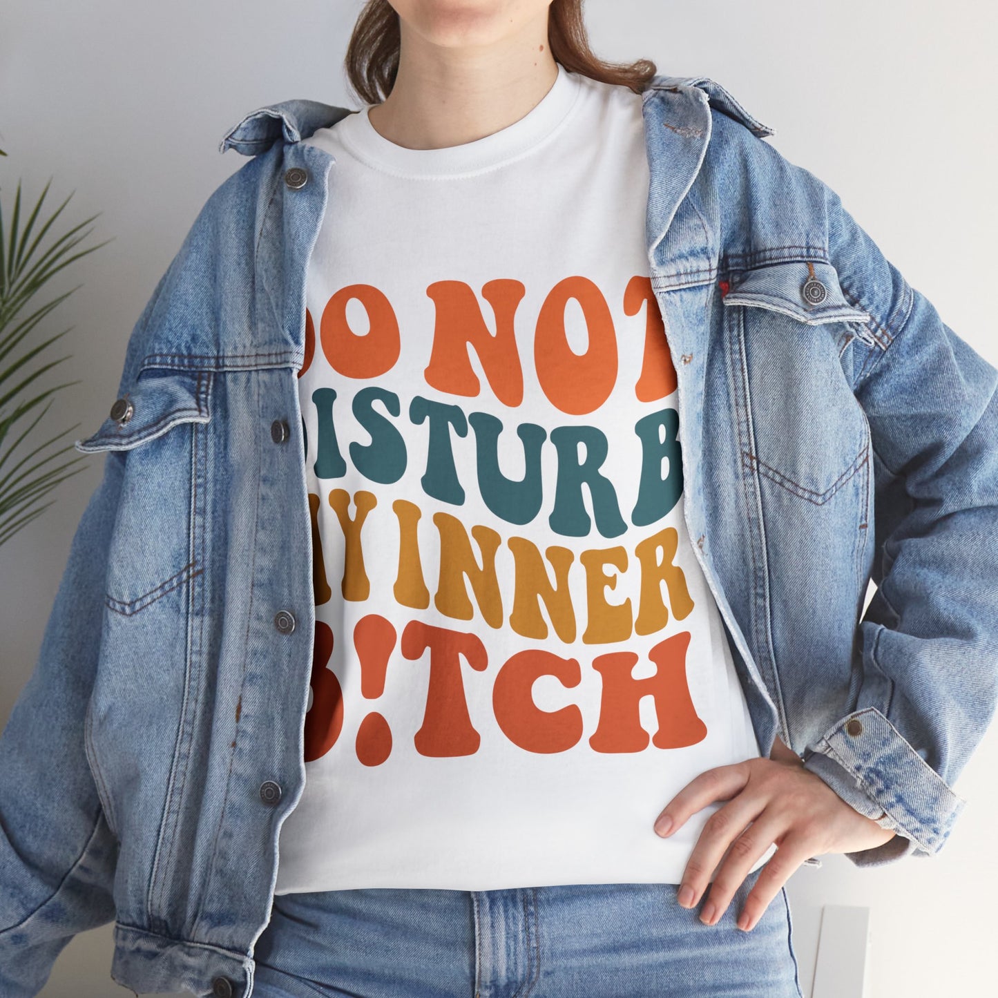 Unisex Heavy Cotton Tee - Do not disturb