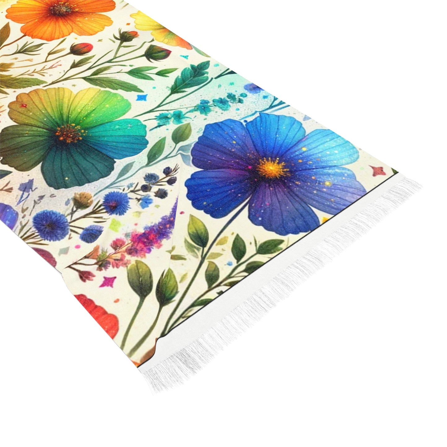 Light Scarf - SPRING WILD FLOWERS