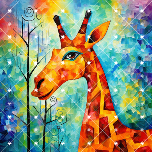 Giraffe - Digital Art - Digital File