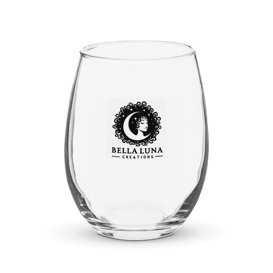 Stemless wine glass