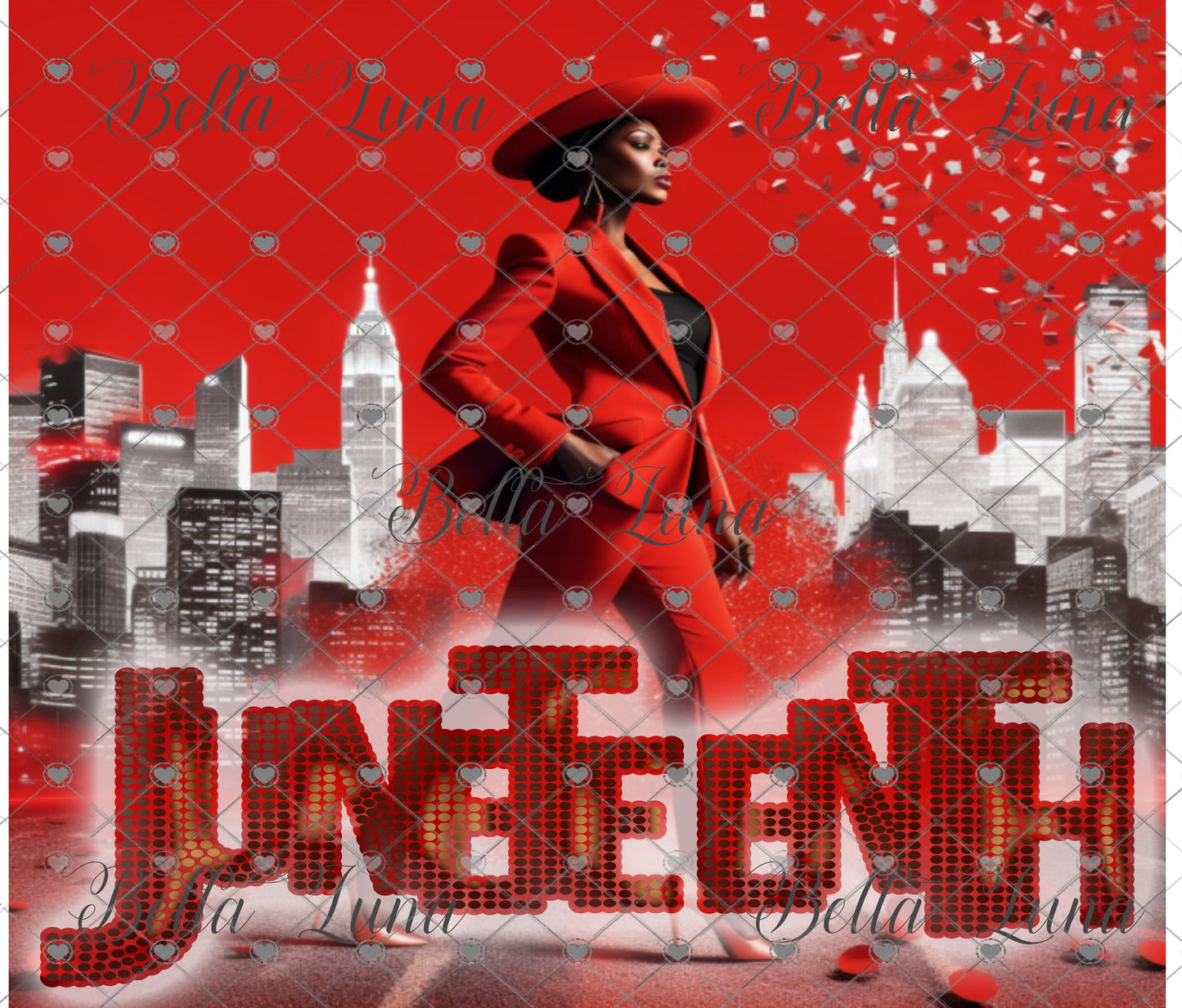 Juneteenth Red Sisterhood Bundle - 5 tumbler wraps